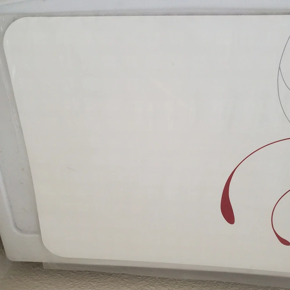 Corelle Coordinates Splendor Reversible Placemats 6 Pack Red Grey Swirl Plaid